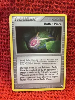 Buffer Piece 72/101 2006 EX Dragon Frontiers Pokemon Card Uncommon Trainer -MP - Image 1