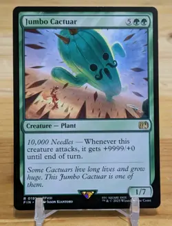Jumbo Cactuar Final Fantasy Regular Magic The Gathering - Image 1
