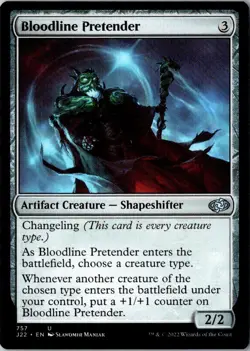 BLOODLINE PRETENDER 757 UNCOMMON JUMPSTART 2022 MAGIC: THE GATHERING LP - Image 1