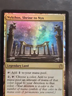 Nykthos, Shrine to Nyx Theros Foil NM - Image 4