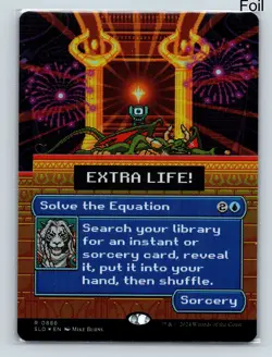 MTG Solve the Equation (0886) (Rainbow Foil) Secret Lair Drop Series SLD 886 NM - Image 1