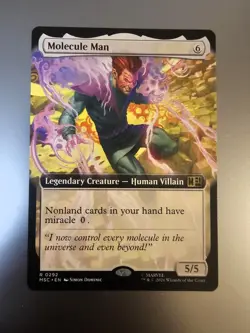 Magic the Gathering #292 Molecule Man Extended Art NM/M - Image 1