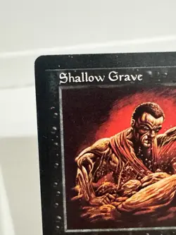WotC MtG Mirage Shallow Grave (R) NM - Image 2