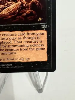 WotC MtG Mirage Shallow Grave (R) NM - Image 4