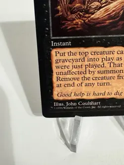 WotC MtG Mirage Shallow Grave (R) NM - Image 5