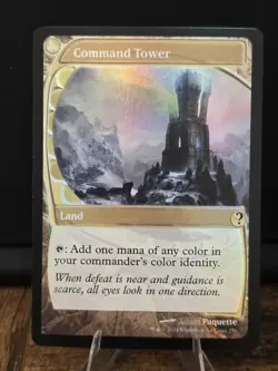 Command Tower (Future Sight) Mystery Booster 2 Foil - Image 1