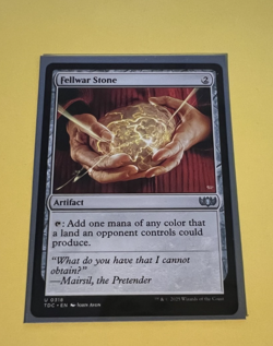 MTG - Fellwar Stone - Tarkir: Dragonstorm Commander - Image 1