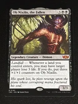 MTG Commander: Tarkir: Dragonstorm Ob Nixilis, the Fallen 0192 Mythic - Image 1