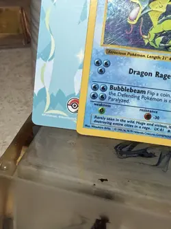 Pokemon TCG Base Set SHADOWLESS 1999 Gyarados 6/102 Holo - Image 5