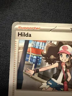 Hilda 084/086 SV White Flare Pokemon Trainer Card English LP Uncommon - Image 3