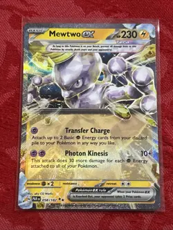 Pokemon - Mewtwo ex 058/182 Sv04: Paradox Rift Holo - Image 1