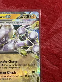 Pokemon - Mewtwo ex 058/182 Sv04: Paradox Rift Holo - Image 2