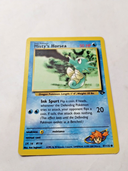 Pokemon TCG Misty's Horsea Gym Challenge 87 Regular Unlimited Com.- Uncirculated - Image 2