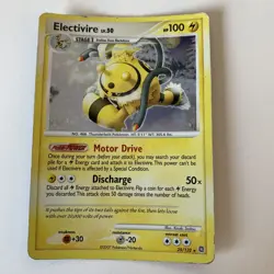 Electivire 25/132 Secret Wonder Reverse Holo Rare 2007 Pokemon MP - Image 1