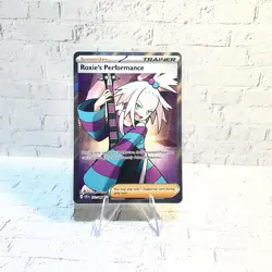 Pokemon TCG Roxie's Performance #112/086 Chaos Rising Full Art Holo Trainer, NM - Image 1