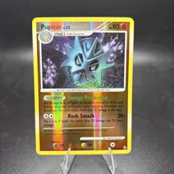 Pupitar Reverse Holo Uncommon Pokemon Vintage Card Stormfront 47/100 NM -j - Image 1
