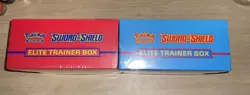Pokemon TCG Sword & Shield Base Set Elite Trainer Box ETB Lot of 2 - NEW 820650104459 - Image 3