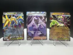 Mega Skarmory ex + Mega Zygarde ex + Jacinthe UR Perfect Order Pokemon Lot NM - Image 1