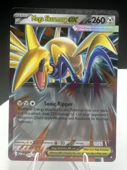 Mega Skarmory ex + Mega Zygarde ex + Jacinthe UR Perfect Order Pokemon Lot NM - Image 3