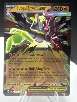 Mega Skarmory ex + Mega Zygarde ex + Jacinthe UR Perfect Order Pokemon Lot NM - Image 5