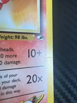 Pokemon TCG Gym Heroes Blaine's Magmar 37/132 Uncommon Unlimited MP - Image 4