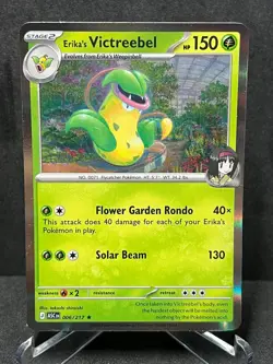 Erika's Victreebel 006/217 Ascended Heroes Pokemon Holo Near Mint - Image 1