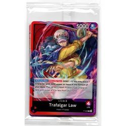 One Piece Card Game Royal Blood Event Promo Pack Buggy, Monkey, Trafalgar SEALED - Image 2