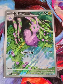 Sliggoo 095/086 Holo Illustration Rare Chaos Rising Pokemon Near Mint english - Image 1