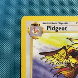 Pokemon Vintage 1st Edition Non-holo Rare Pidgeot Jungle 24/64 WotC 1999 - Image 2