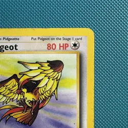 Pokemon Vintage 1st Edition Non-holo Rare Pidgeot Jungle 24/64 WotC 1999 - Image 3