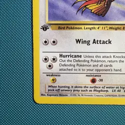 Pokemon Vintage 1st Edition Non-holo Rare Pidgeot Jungle 24/64 WotC 1999 - Image 5