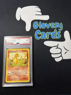 2000 Pokemon Base Set 2 Charmander 69/130 PSA 9 Mint - Image 3