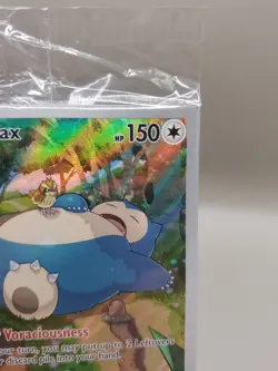 Snorlax SVP EN 051 Black Star Promo Scarlet & Violet Pokemon 151 Card - SEALED - Image 3