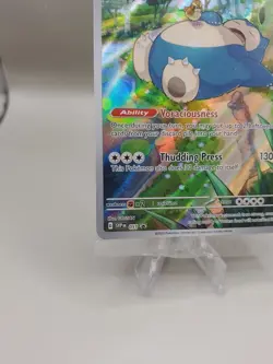 Snorlax SVP EN 051 Black Star Promo Scarlet & Violet Pokemon 151 Card - SEALED - Image 5