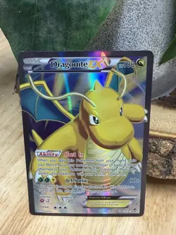 Pokemon TCG Dragonite ex XY Furious Fists 108/111 Ultra Rare Full Art Holo ENG - Image 3