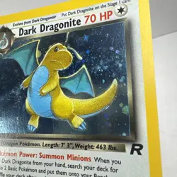 Pokemon Dark Dragonite 5/82 Holo - Image 3