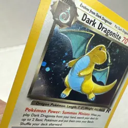 Pokemon Dark Dragonite 5/82 Holo - Image 4