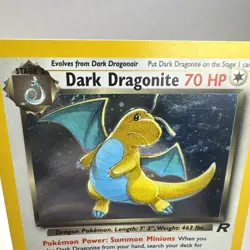 Pokemon Dark Dragonite 5/82 Holo - Image 5