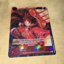 One Piece CCG Monkey D. Luffy ST01-012 Alt Art Foil Super Rare EN - Image 1