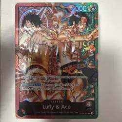 ONE PIECE ENGLISH TCG: (ST-30) Starter Deck EX: Luffy & Ace BRICK ONLY SEALED - Image 1