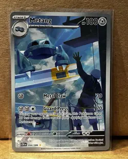 Metang 094/086 Illustration Rare IR NM/M Chaos Rising Pokemon TCG - Image 1