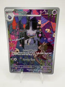 Banette 234/217 Ascended Heroes Illustration Rare Full Art Holo Pokemon TCG NM/M - Image 1