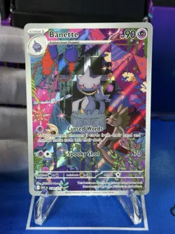 Banette 234/217 Ascended Heroes Illustration Rare Full Art Holo Pokemon TCG NM/M - Image 1