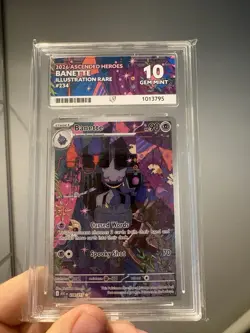 POKEMON TCG - ASCENDED HEROES - ACE 10 BANETTE ILLUSTRATION RARE 234/217 - Image 1