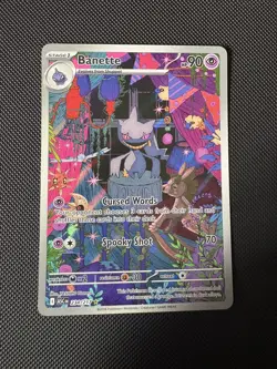 Banette 234/217 Pokemon TCG Mega Evolution Ascended Heroes Illustration Rare - Image 1