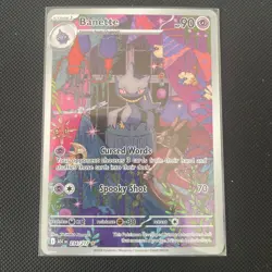 Pokemon TCG Ascended Heroes Banette 234/217 Illustration Rare Pack Fresh - Image 1