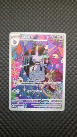 Pokemon TCG Mega Evolution Ascended Heroes Banette 234/217 Illustration Rare - Image 1