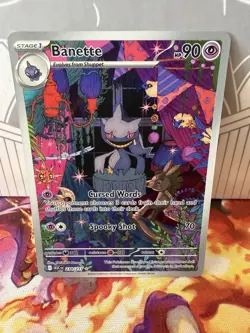 Pokemon TCG Mega Evolution Ascended Heroes Banette 234/217 Illustration Rare - Image 2