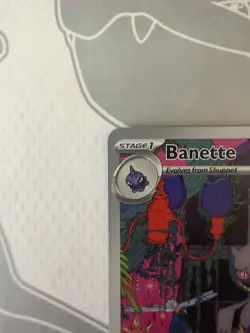 Pokemon TCG Mega Evolution Ascended Heroes Banette 234/217 Illustration Rare - Image 3
