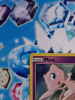 Mew SM215 Holo Black Star Promo Card Sun Moon Pokemon TCG - Image 3